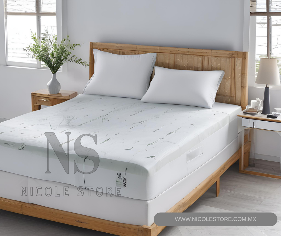 Cubre Colchon Bamboo - Imagen 2